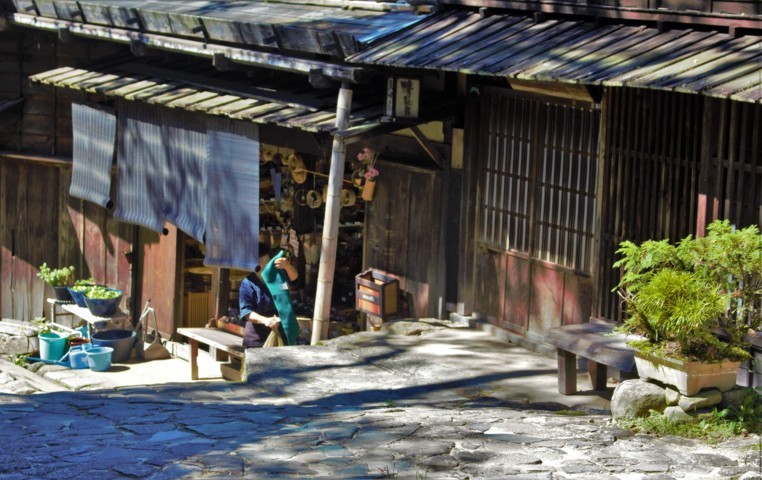 Tsumago, Nakasendo, alojamiento low cost